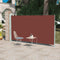 vidaXL - Tuinscherm - uittrekbaar - 160x300 - cm - bruin