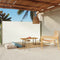 vidaXL - Tuinscherm - uittrekbaar - 160x300 - cm - crèmekleurig
