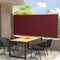vidaXL - Tuinscherm - uittrekbaar - 160x300 - cm - grijs