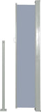 vidaXL - Tuinscherm - uittrekbaar - 160x300 - cm - grijs