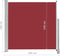 vidaXL - Tuinscherm - uittrekbaar - 160x300 - cm - rood