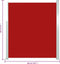vidaXL - Tuinscherm - uittrekbaar - 160x300 - cm - rood