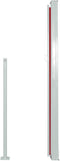 vidaXL - Tuinscherm - uittrekbaar - 160x300 - cm - rood