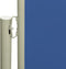 vidaXL - Tuinscherm - uittrekbaar - 160x500 - cm - blauw