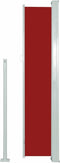 vidaXL - Tuinscherm - uittrekbaar - 160x500 - cm - rood