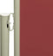 vidaXL - Tuinscherm - uittrekbaar - 160x500 - cm - rood