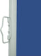 vidaXL - Tuinscherm - uittrekbaar - 160x600 - cm - blauw