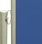 vidaXL - Tuinscherm - uittrekbaar - 160x600 - cm - blauw