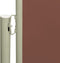 vidaXL - Tuinscherm - uittrekbaar - 160x600 - cm - bruin