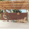 vidaXL - Tuinscherm - uittrekbaar - 160x600 - cm - bruin