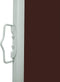 vidaXL - Tuinscherm - uittrekbaar - 160x600 - cm - bruin