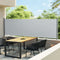 vidaXL - Tuinscherm - uittrekbaar - 170x1200 - cm - rood