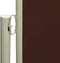 vidaXL - Tuinscherm - uittrekbaar - 170x300 - cm - bruin