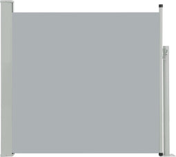 vidaXL - Tuinscherm - uittrekbaar - 170x300 - cm - grijs