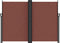 vidaXL - Tuinscherm - uittrekbaar - 180x1200 - cm - bruin