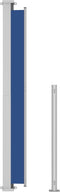 vidaXL Tuinscherm uittrekbaar 180x300 cm blauw