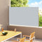 vidaXL - Tuinscherm - uittrekbaar - 180x300 - cm - zwart