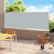 vidaXL - Tuinscherm - uittrekbaar - 180x500 - cm - crèmekleurig