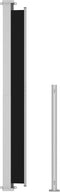 vidaXL - Tuinscherm - uittrekbaar - 180x500 - cm - crèmekleurig