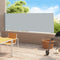 vidaXL - Tuinscherm - uittrekbaar - 180x500 - cm - grijs