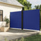 vidaXL - Tuinscherm - uittrekbaar - 200x1200 - cm - blauw