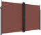 vidaXL - Tuinscherm - uittrekbaar - 200x1200 - cm - bruin
