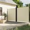 vidaXL - Tuinscherm - uittrekbaar - 200x1200 - cm - crèmekleurig