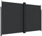vidaXL - Tuinscherm - uittrekbaar - 200x1200 - cm - zwart