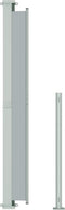 vidaXL - Tuinscherm - uittrekbaar - 200x300 - cm - grijs
