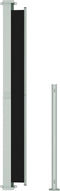 vidaXL - Tuinscherm - uittrekbaar - 200x300 - cm - zwart