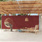 vidaXL - Tuinscherm - uittrekbaar - 200x600 - cm - rood
