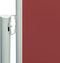 vidaXL - Tuinscherm - uittrekbaar - 200x600 - cm - rood