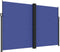 vidaXL - Tuinscherm - uittrekbaar - 220x1200 - cm - blauw