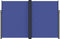 vidaXL - Tuinscherm - uittrekbaar - 220x1200 - cm - blauw