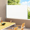 vidaXL - Tuinscherm - uittrekbaar - 220x300 - cm - crème