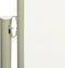 vidaXL - Tuinscherm - uittrekbaar - 220x600 - cm - crème