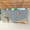 vidaXL - Tuinscherm - uittrekbaar - 220x600 - cm - grijs
