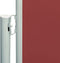 vidaXL - Tuinscherm - uittrekbaar - 220x600 - cm - rood