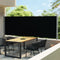 vidaXL - Tuinscherm - uittrekbaar - 600x160 - cm - crème