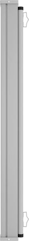vidaXL - Tuinscherm - uittrekbaar - 600x160 - cm - grijs