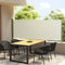 vidaXL - Tuinscherm - uittrekbaar - 60x300 - cm - bruin