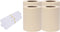 vidaXL - Tuinschermen - 4 - st - 35x0,19 - m - PVC - crèmekleurig