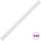 vidaXL - Tuinschermen - 4 - st - 35x0,19 - m - PVC - crèmekleurig