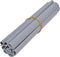 vidaXL - Tuinschermen - 4 - st - 35x0,19 - m - PVC - mat - lichtgrijs