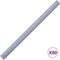 vidaXL - Tuinschermen - 4 - st - 35x0,19 - m - PVC - mat - lichtgrijs