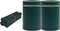 vidaXL - Tuinschermen - 4 - st - 35x0,19 - m - PVC - matgroen