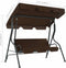 vidaXL Tuinschommelstoel 170x110x153 cm koffiekleurig