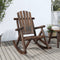vidaXL - Tuinschommelstoel - 69x96x101 - cm - massief - vurenhout