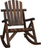 vidaXL - Tuinschommelstoel - 69x96x101 - cm - massief - vurenhout
