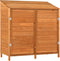 vidaXL - Tuinschuur - 102x52x112 - cm - massief - vurenhout - bruin
